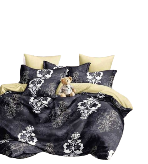 250 TC Sleeplyn : New Launch Cotton Comfort Printed Bedsheet (225 X 245 ) 1 Bedsheet + 2 Pillow cover