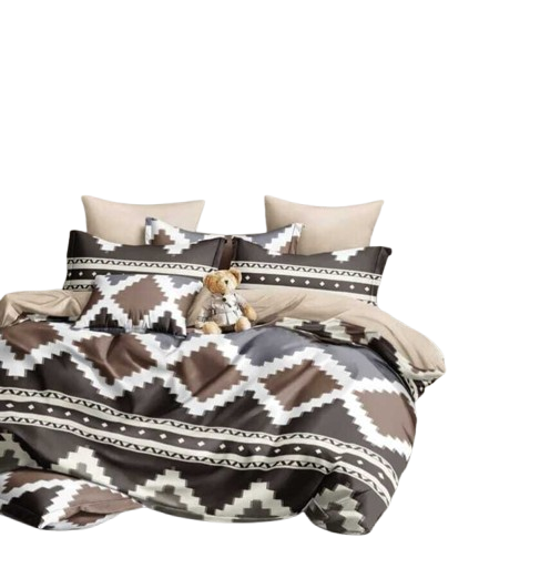 250 TC Sleeplyn : New Launch Cotton Comfort Printed Bedsheet (225 X 245 ) 1 Bedsheet + 2 Pillow cover